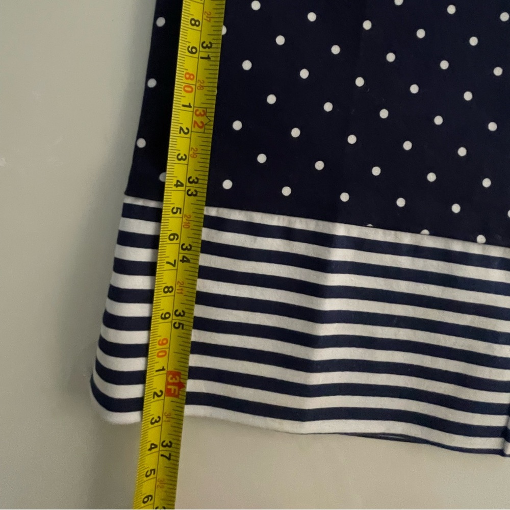 Boden Richmond Navy Blue polka dots Pants - Picture 12 of 16